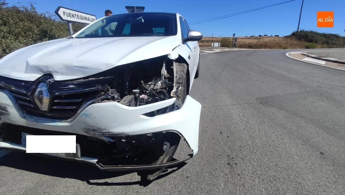 Foto 3 - Una mujer resulta herida en el choque de dos veh&iacute;culos en el temido cruce de El Bod&oacute;n