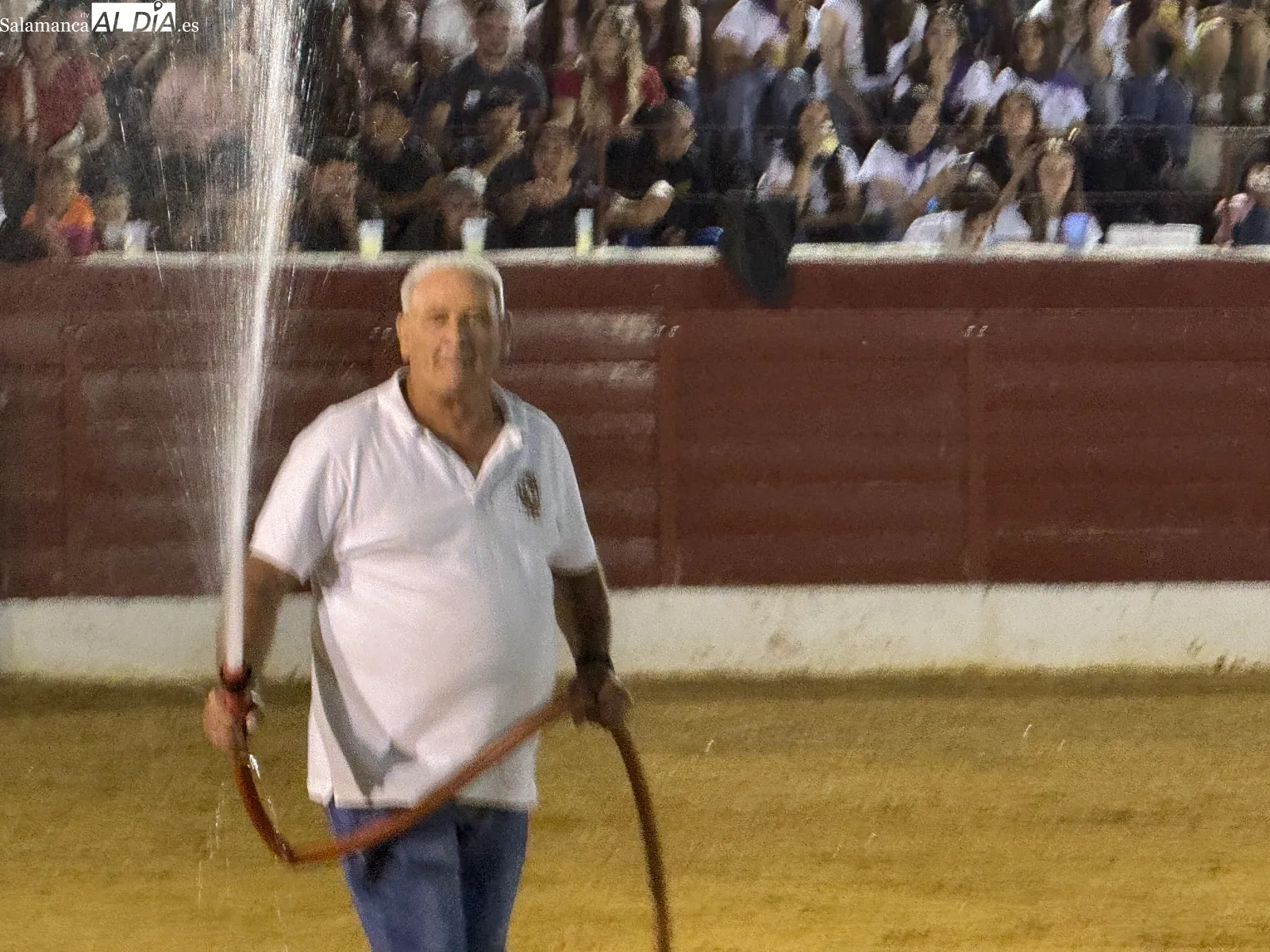 Exhibición de cortes, quiebros y saltos en Villoria