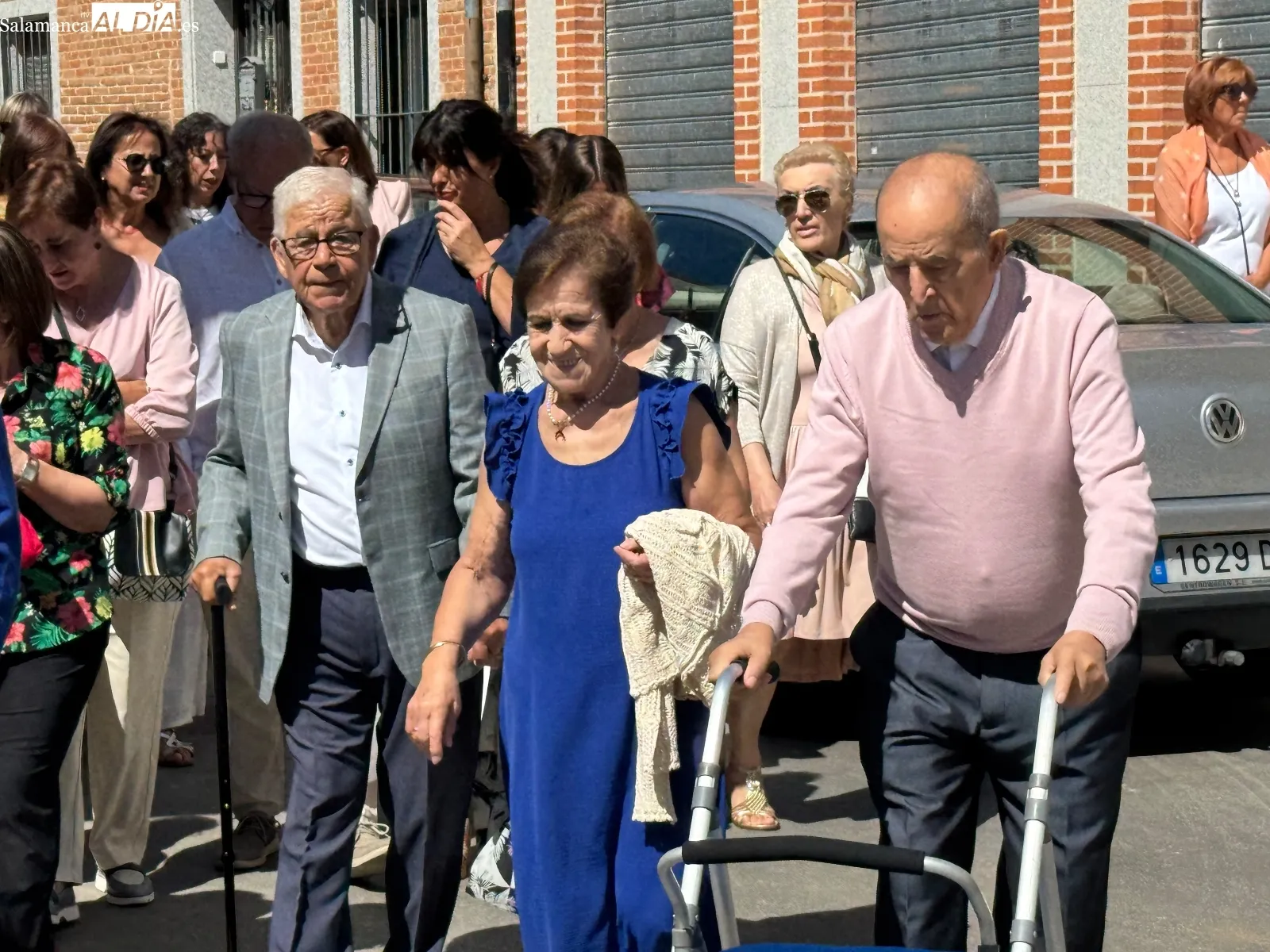 Procesión de la Virgen de la Encina en Macotera