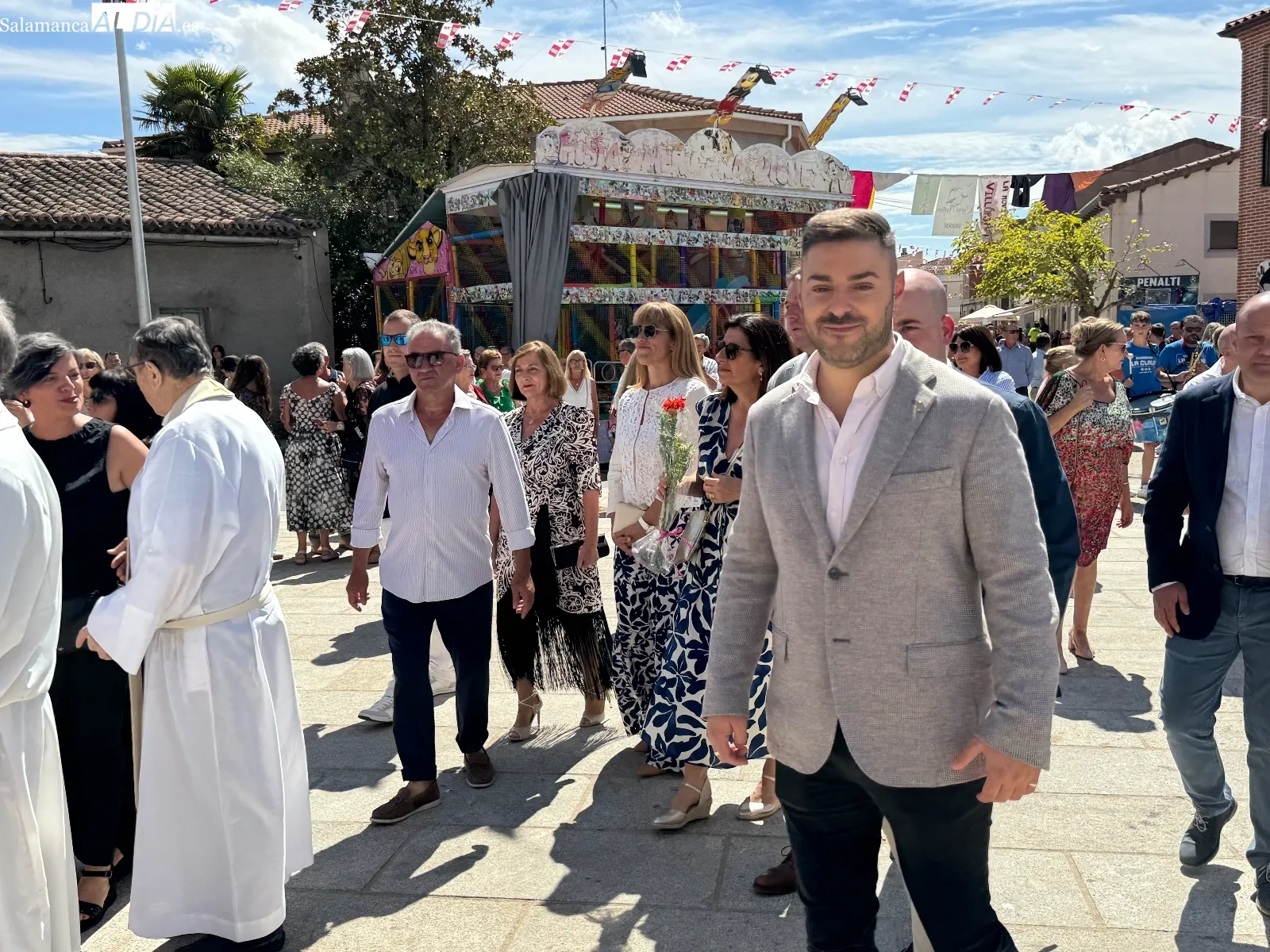 Procesión de la Virgen de la Vega en Villoria