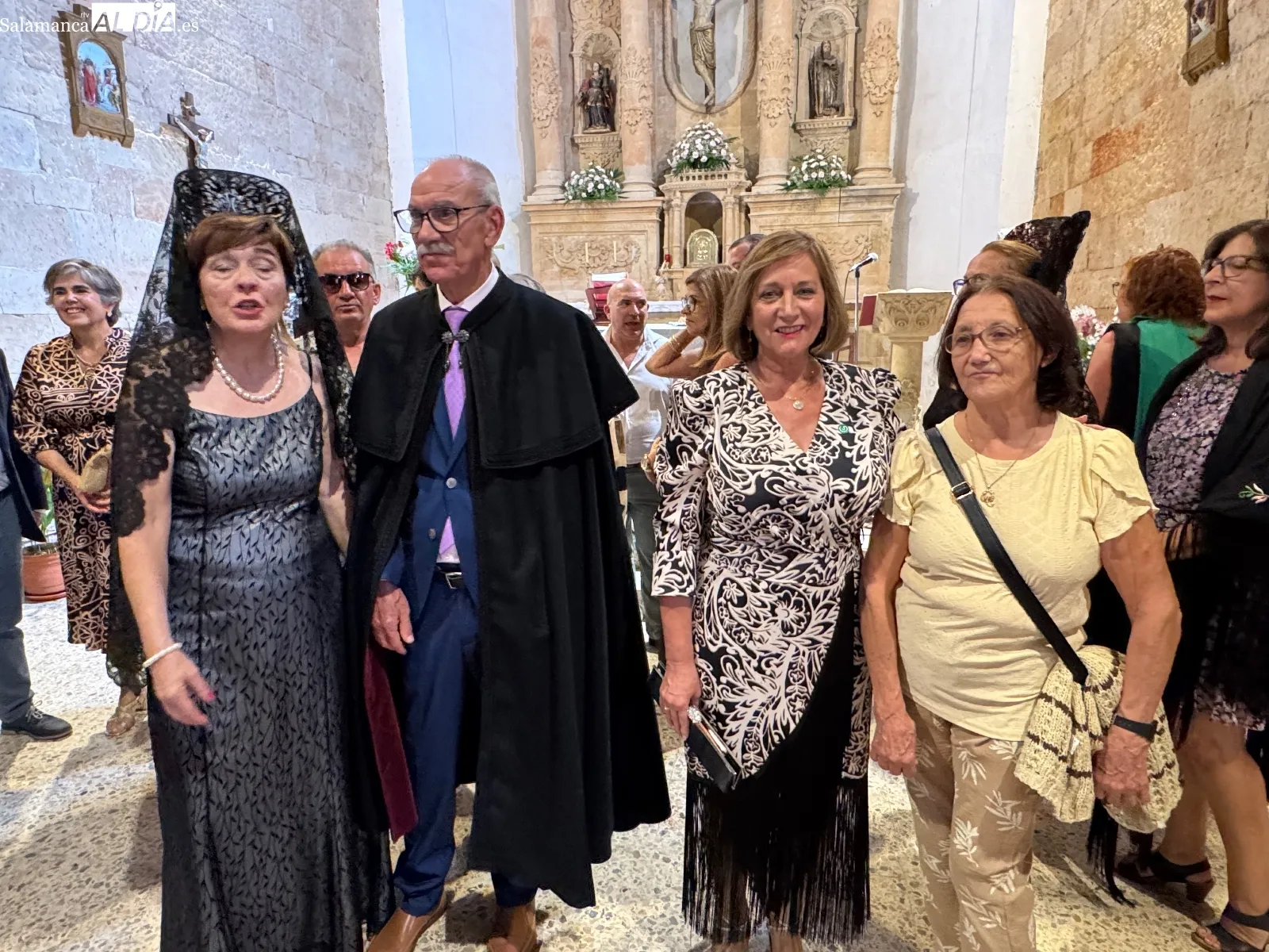Procesión de la Virgen de la Vega en Villoria