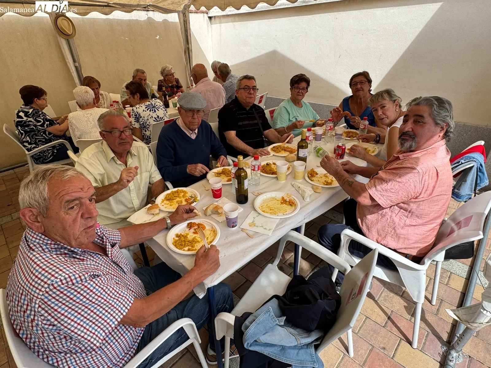 Foto 10 - Pe&ntilde;aranda acoge la primera y multitudinaria  jornada de convivencia de asociaciones de mayores de la provincia