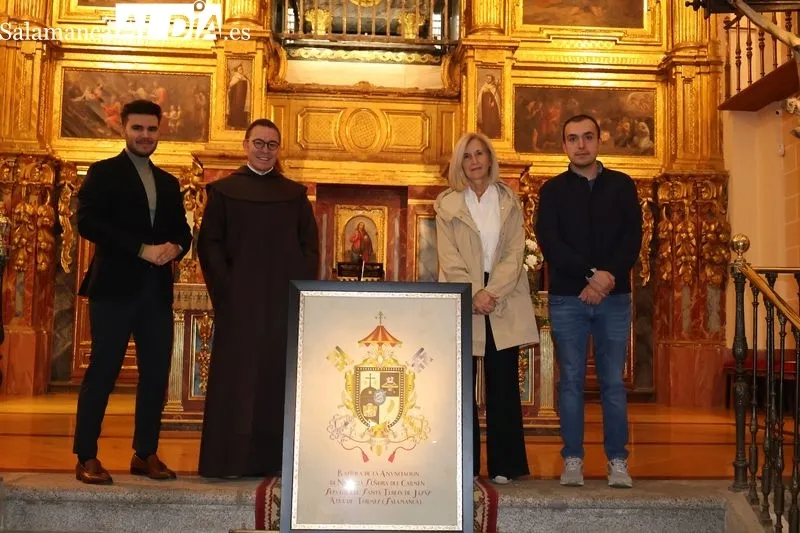 Foto 2 - La Bas&iacute;lica de la Anunciaci&oacute;n estrena un nuevo escudo cargado de simbolog&iacute;a teresiana