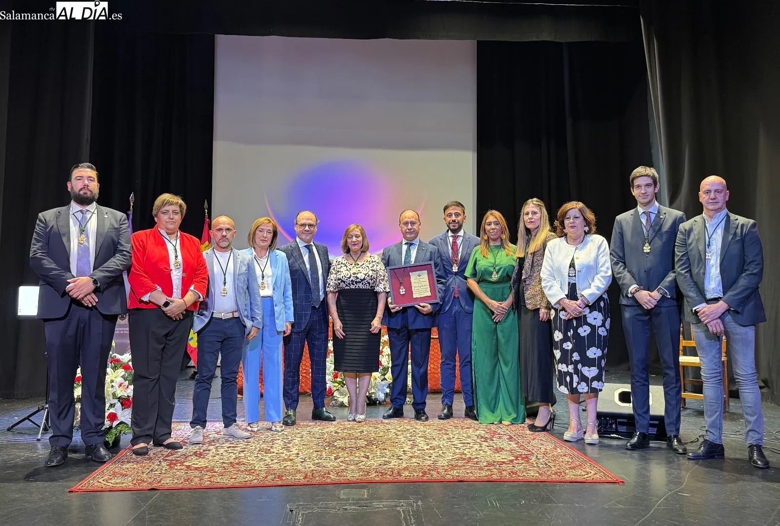 Acto de entrega de la Medalla de Oro de Peñaranda