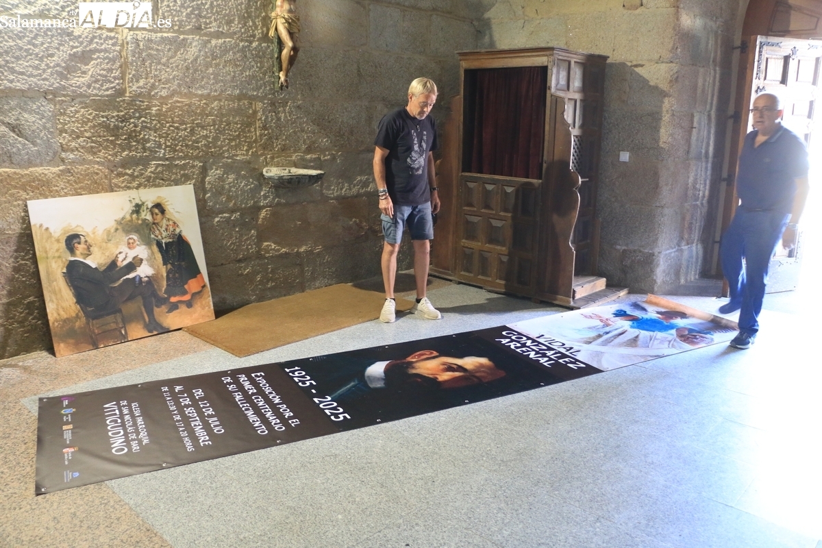 Vidal González: Vitigudino le rinde homenaje con una placa