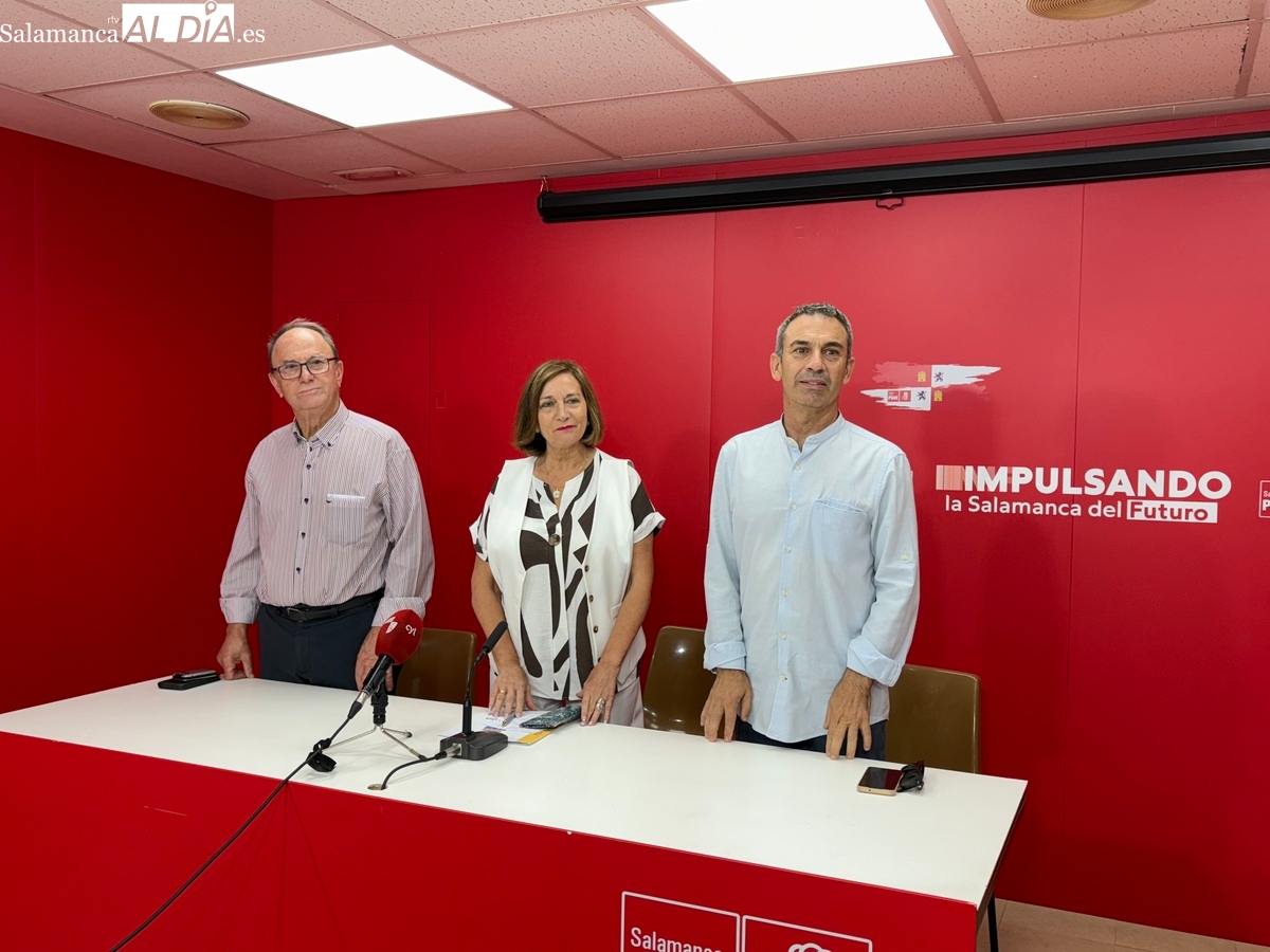 El PSOE denuncia falta de medios en los incendios de Salamanca