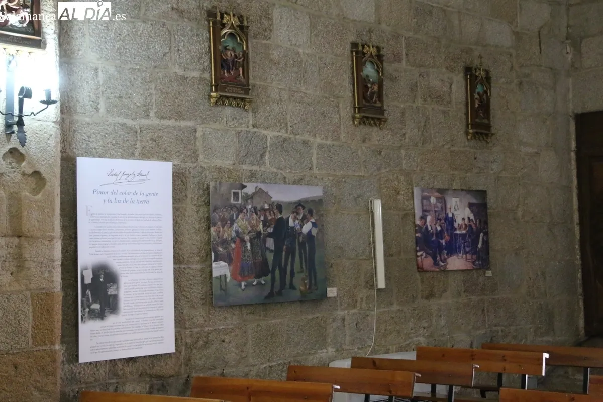 Homenaje en Vitigudino al pintor Vidal González Arenal en su centenario / MIGUEL CORRAL