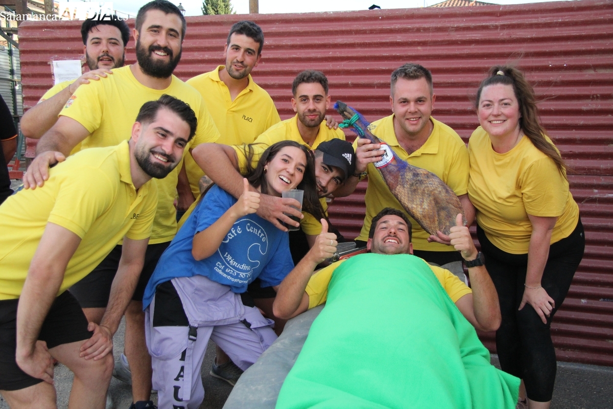 Susto en las fiestas de Bañobárez: un herido en el Gran Prix