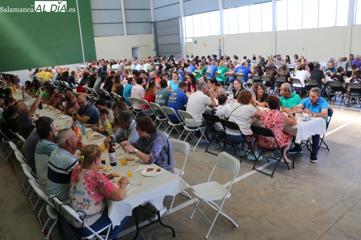 Comida fin de fiestas en Villaseco de los Reyes