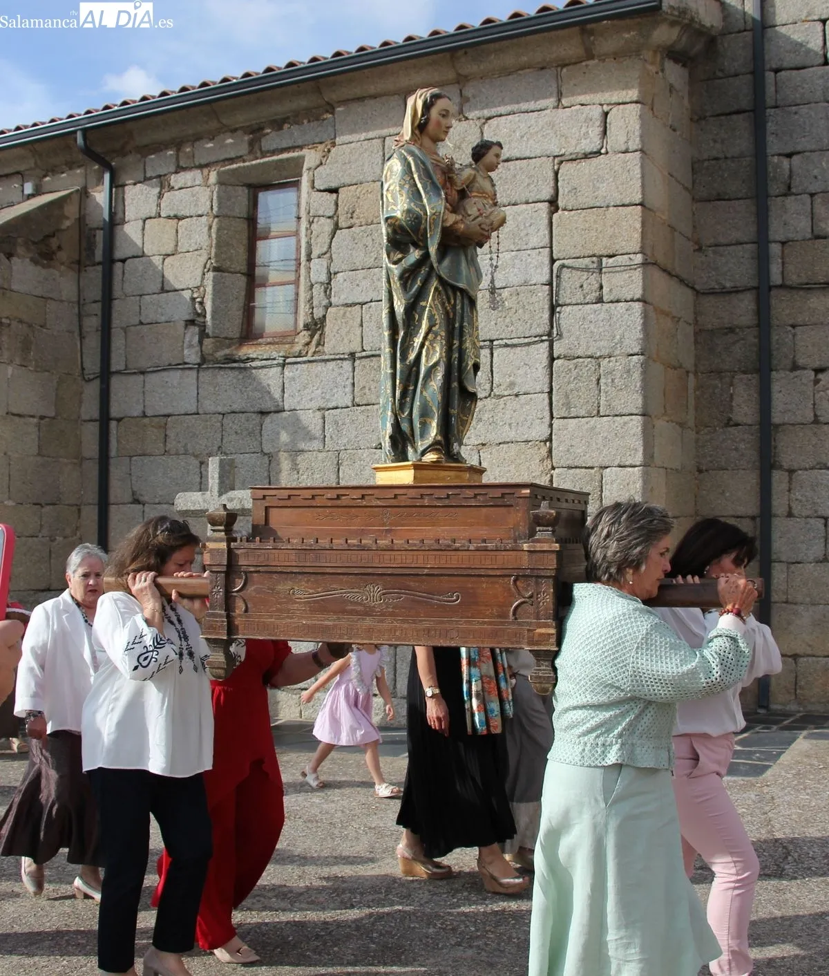 Villares de Yeltes celebra el día de La Ofrenda