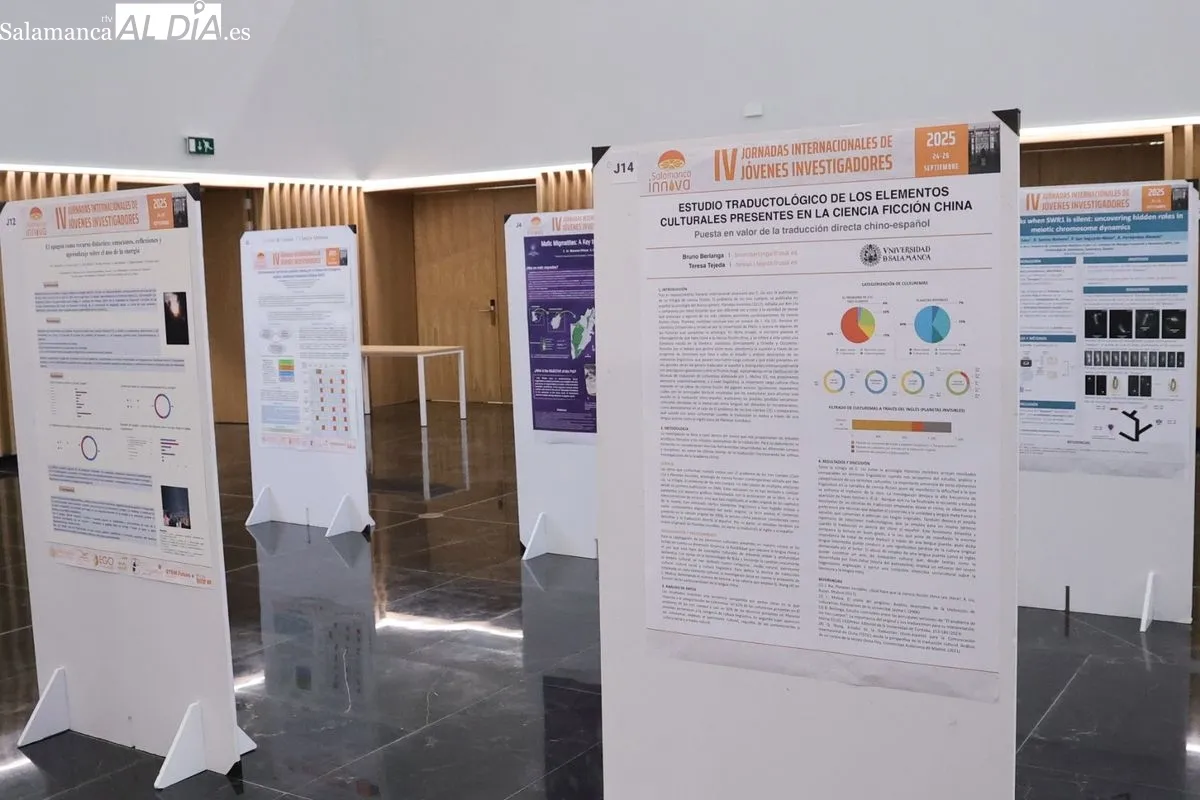 Salamanca acoge las IV Jornadas de Jóvenes Investigadores. Foto de David Sañudo