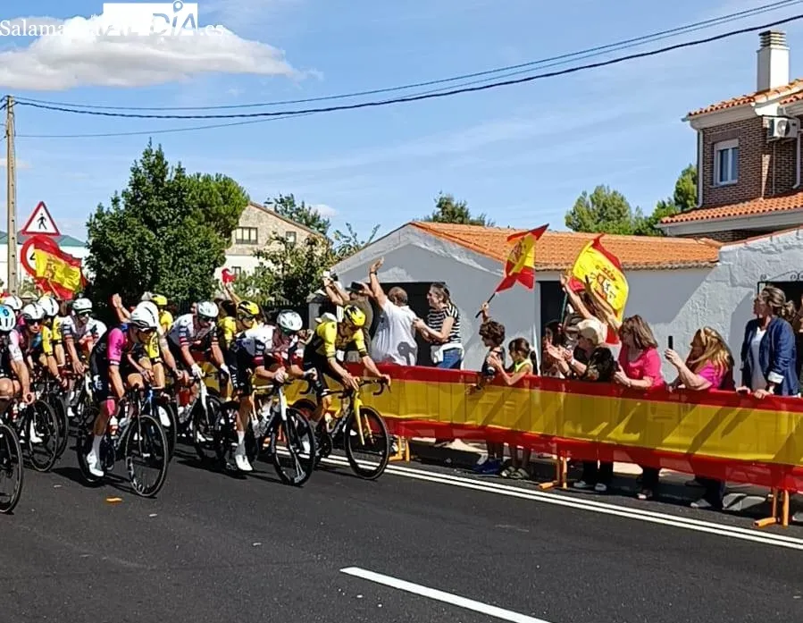 Paso de la Vuelta Ciclista a España por La Vellés