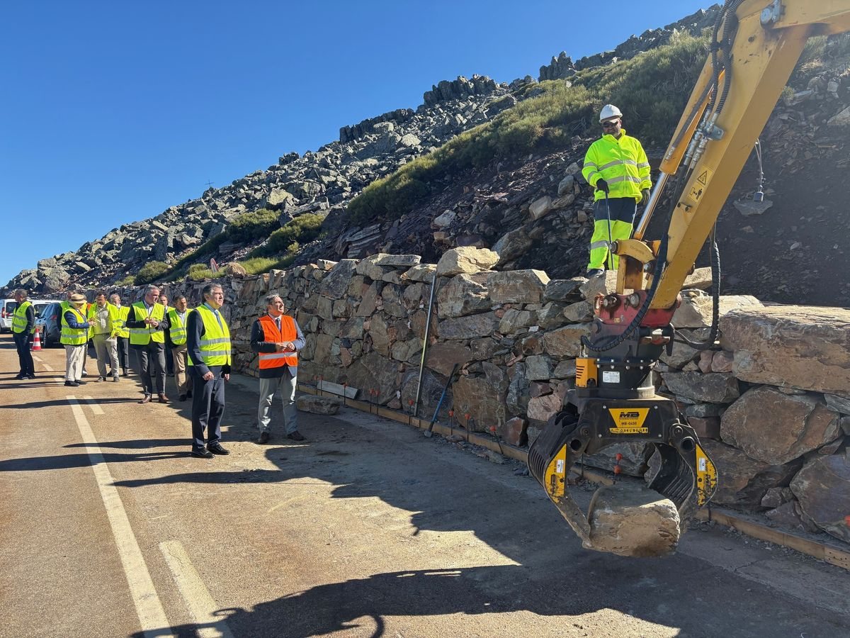 Obras en la carretera SA-203 a la Peña de Francia hasta 2026