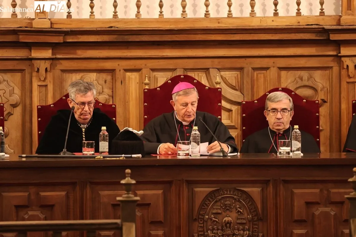 La Universidad Pontificia de Salamanca (UPSA) ha inaugurado su curso académico 2025-2026, coincidiendo con su 85 aniversario. Foto de David Sañudo