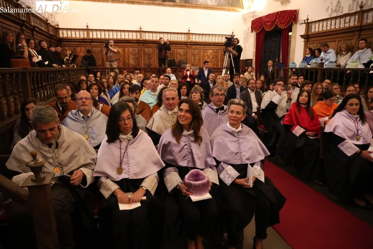 La Universidad Pontificia de Salamanca (UPSA) ha inaugurado su curso académico 2025-2026, coincidiendo con su 85 aniversario. Foto de David Sañudo