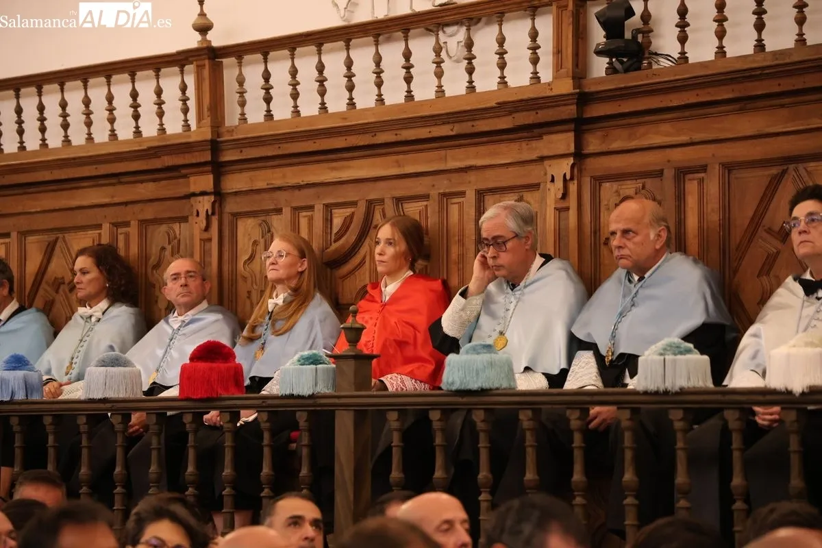 La Universidad Pontificia de Salamanca (UPSA) ha inaugurado su curso académico 2025-2026, coincidiendo con su 85 aniversario. Foto de David Sañudo