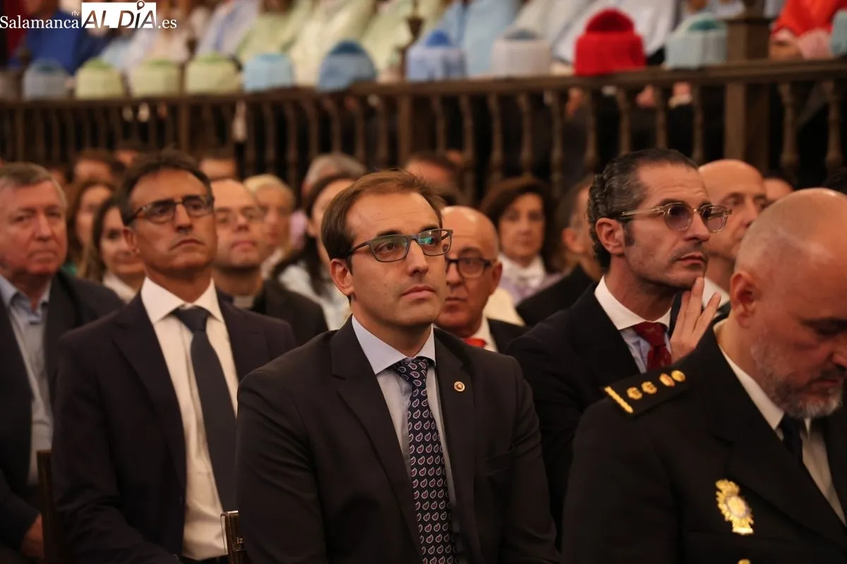 La Universidad Pontificia de Salamanca (UPSA) ha inaugurado su curso académico 2025-2026, coincidiendo con su 85 aniversario. Foto de David Sañudo