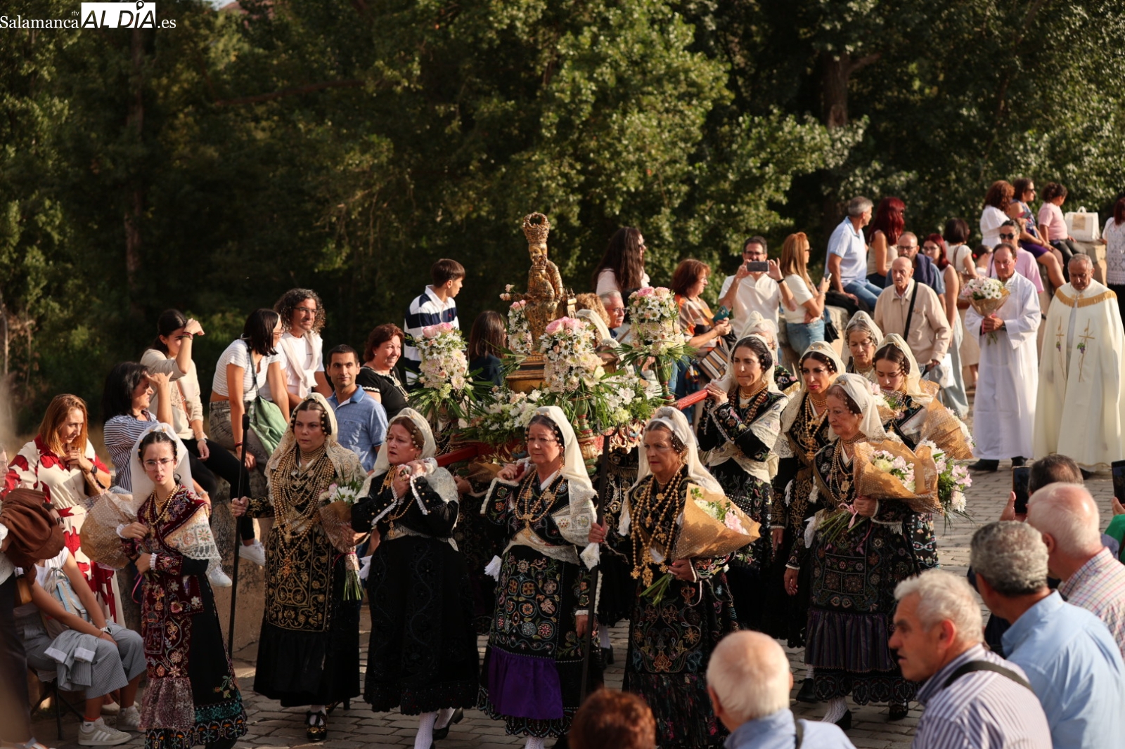 Procesión de la Virgen de la Vega en Salamanca