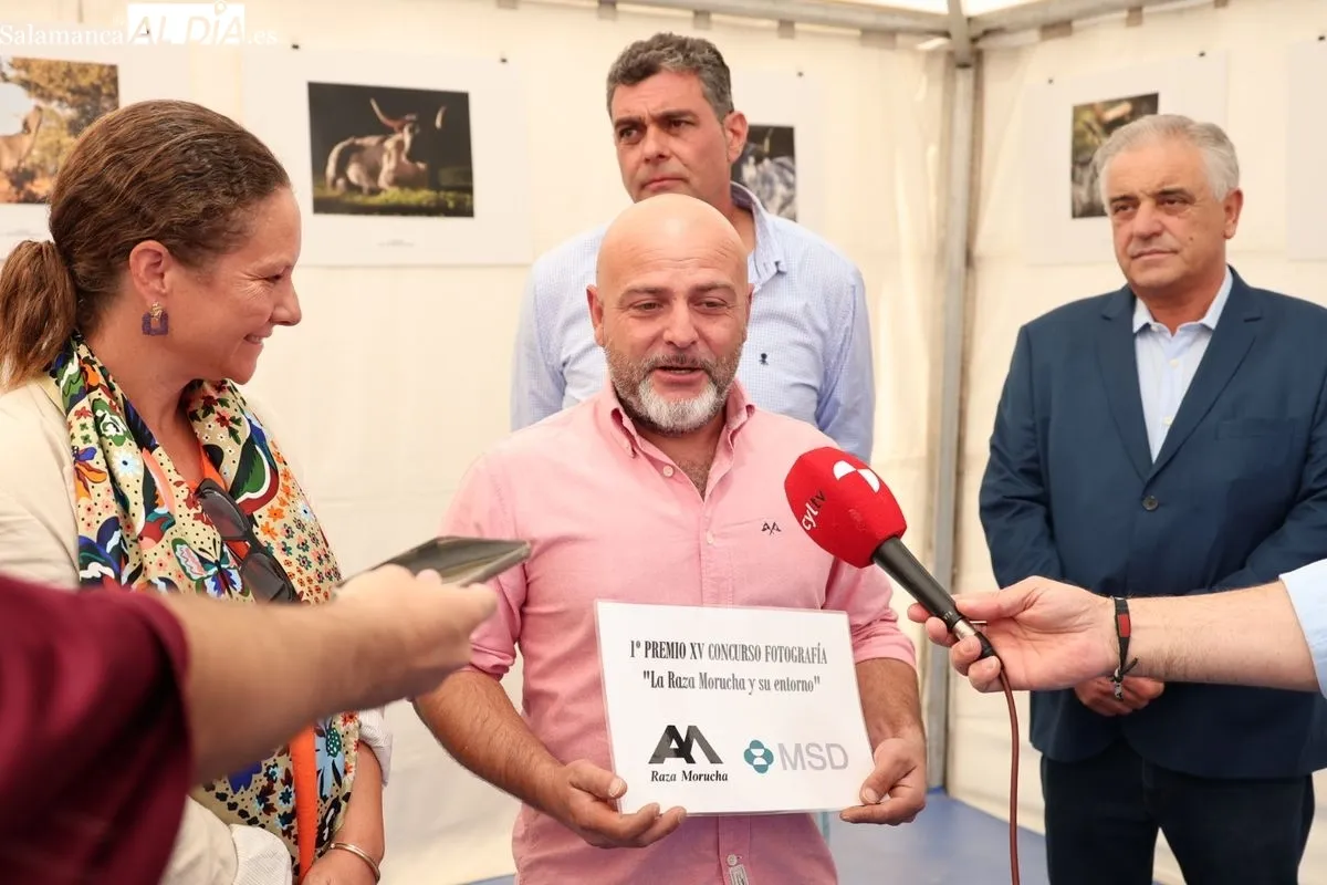 Entrega de premios del XV Concurso de Fotografía “La raza morucha y su entorno”. Foto: David Sañudo