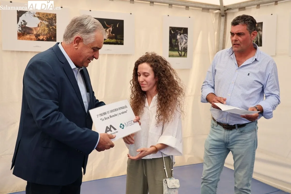 Entrega de premios del XV Concurso de Fotografía “La raza morucha y su entorno”. Foto: David Sañudo