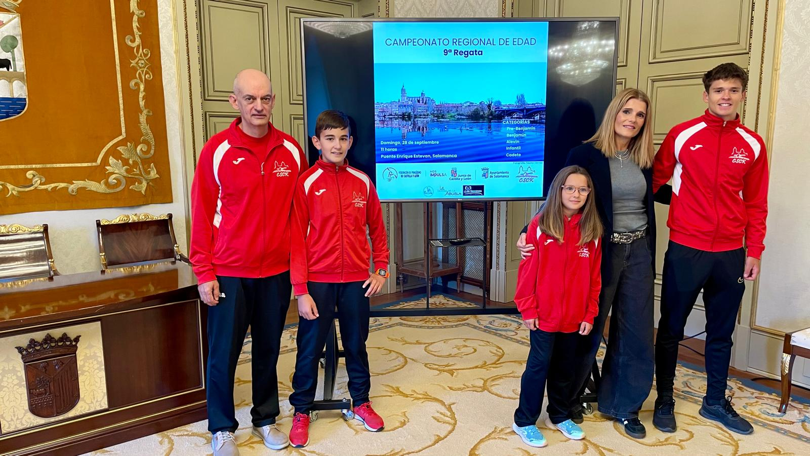 Salamanca acoge la final del Campeonato Regional de Piragüismo