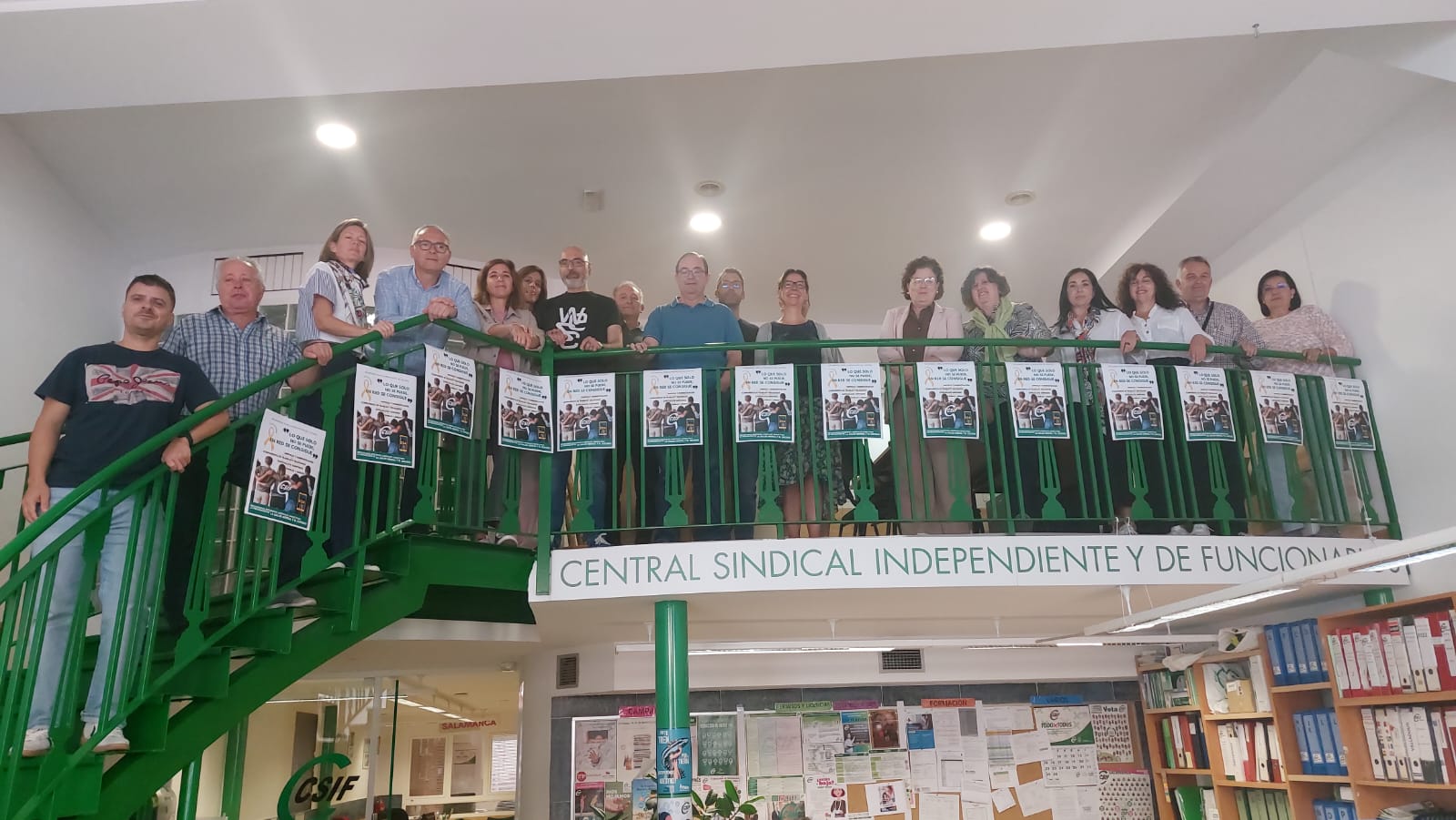 CSIF Salamanca: campaña de prevención del suicidio laboral