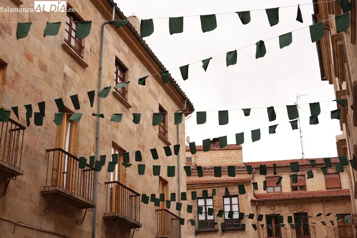 Procesión extraordinaria de Nuestra Señora de la Esperanza por las calles de Salamanca. Foto: David Sañudo