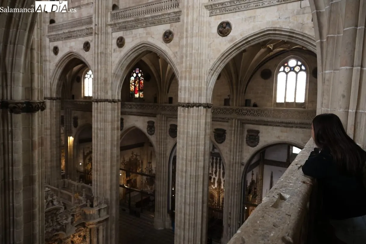 Respuesta multitudinaria a la jornada de puertas abiertas en 20 museos y monumentos de Salamanca. Foto de David Sañudo