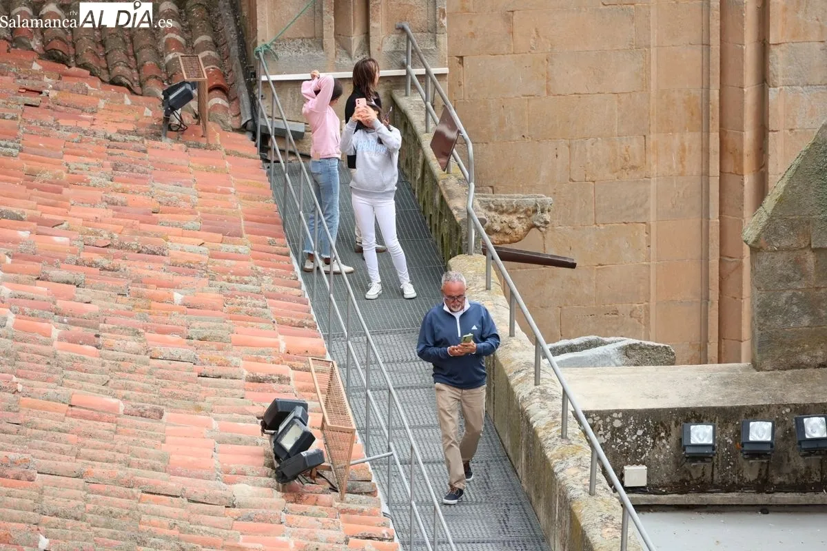 Respuesta multitudinaria a la jornada de puertas abiertas en 20 museos y monumentos de Salamanca. Foto de David Sañudo