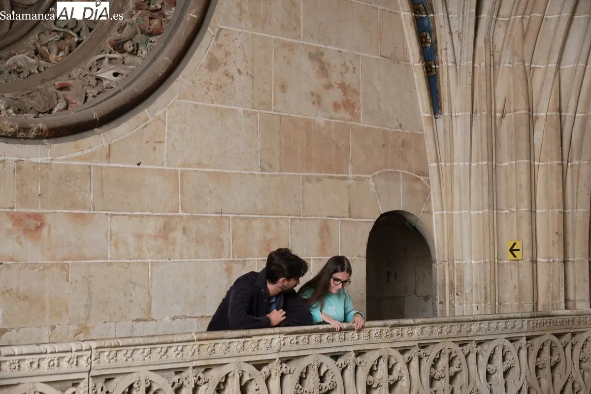 Respuesta multitudinaria a la jornada de puertas abiertas en 20 museos y monumentos de Salamanca. Foto de David Sañudo