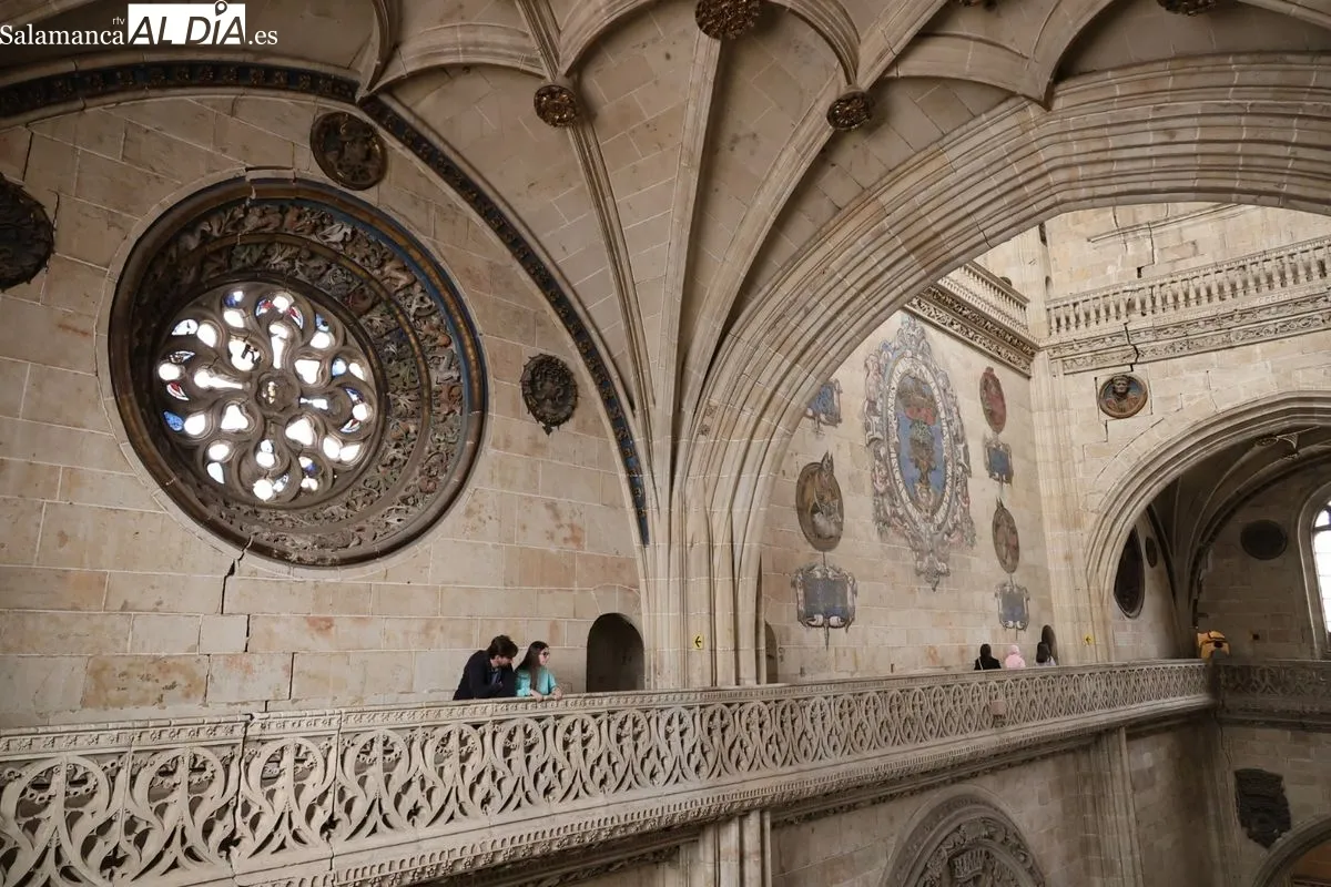 Respuesta multitudinaria a la jornada de puertas abiertas en 20 museos y monumentos de Salamanca. Foto de David Sañudo