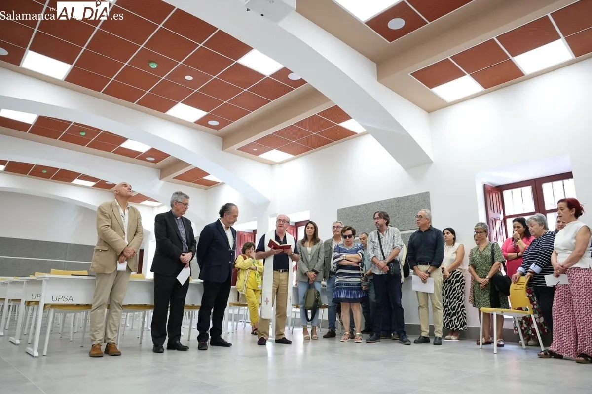 Nuevo aspecto de la Facultad de Psicología de la UPSA. Foto de David Sañudo