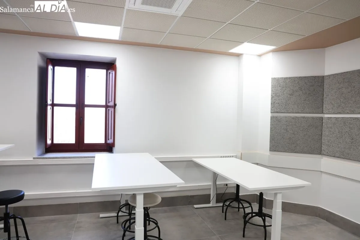 Nuevo aspecto de la Facultad de Psicología de la UPSA. Foto de David Sañudo