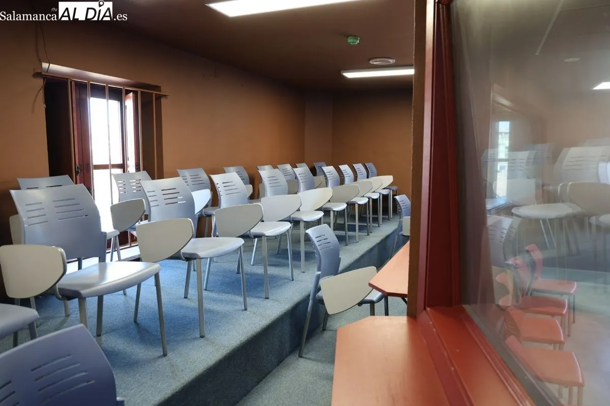 Nuevo aspecto de la Facultad de Psicología de la UPSA. Foto de David Sañudo
