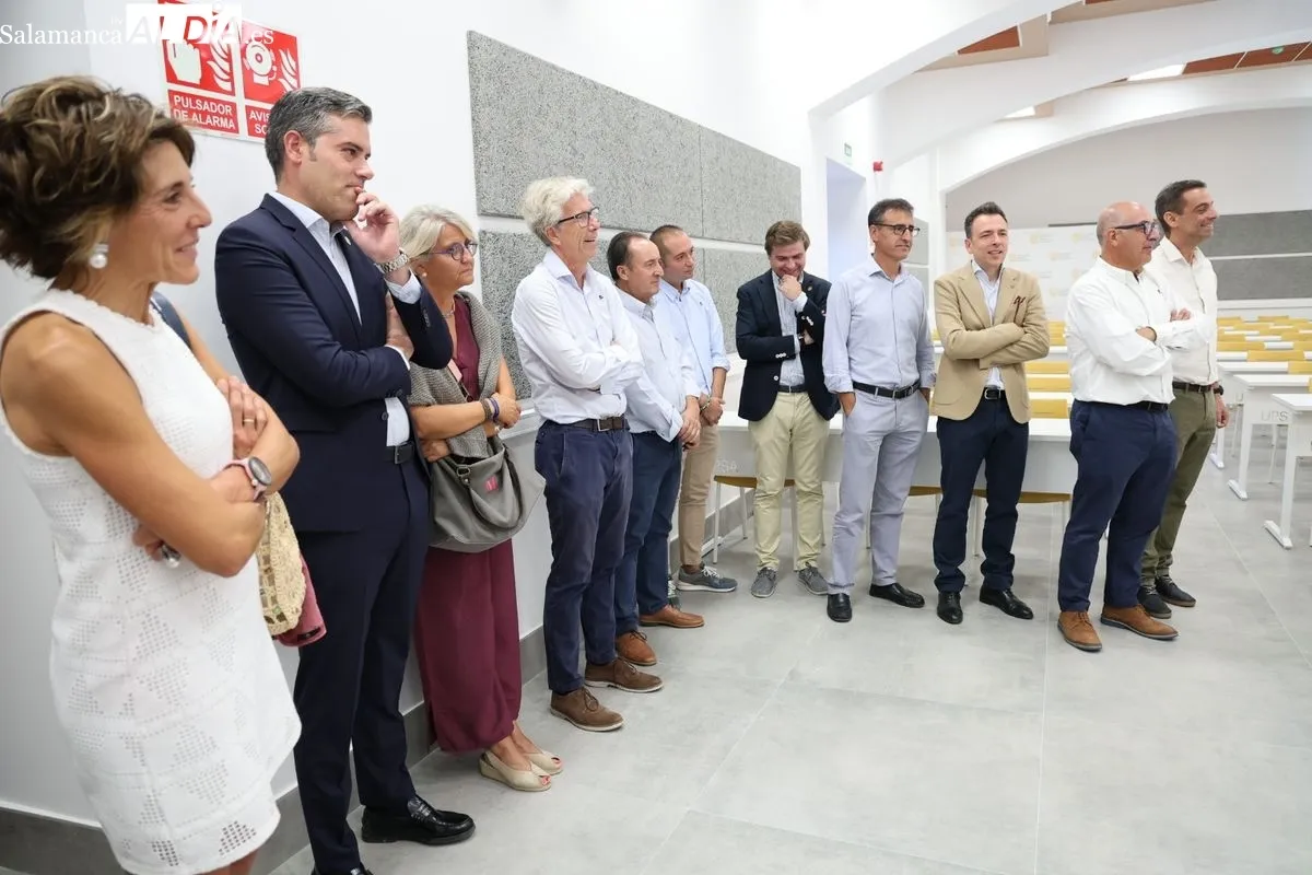 Nuevo aspecto de la Facultad de Psicología de la UPSA. Foto de David Sañudo