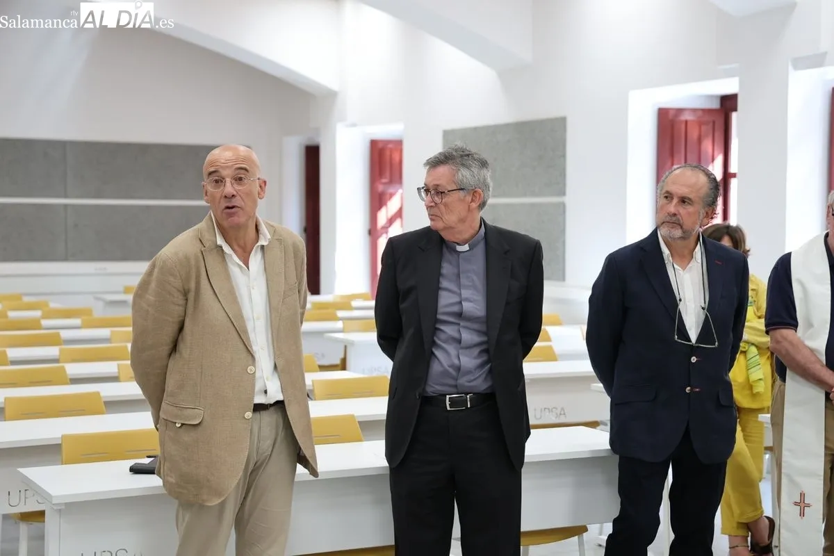 Nuevo aspecto de la Facultad de Psicología de la UPSA. Foto de David Sañudo