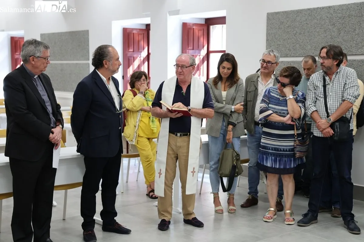 Nuevo aspecto de la Facultad de Psicología de la UPSA. Foto de David Sañudo