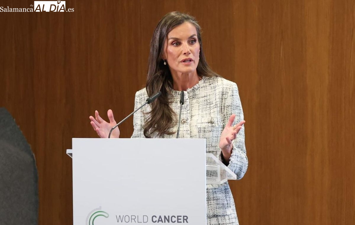 FOTOS | La La Reina Letizia en Salamanca por el Día Mundial de la Investigación del Cáncer