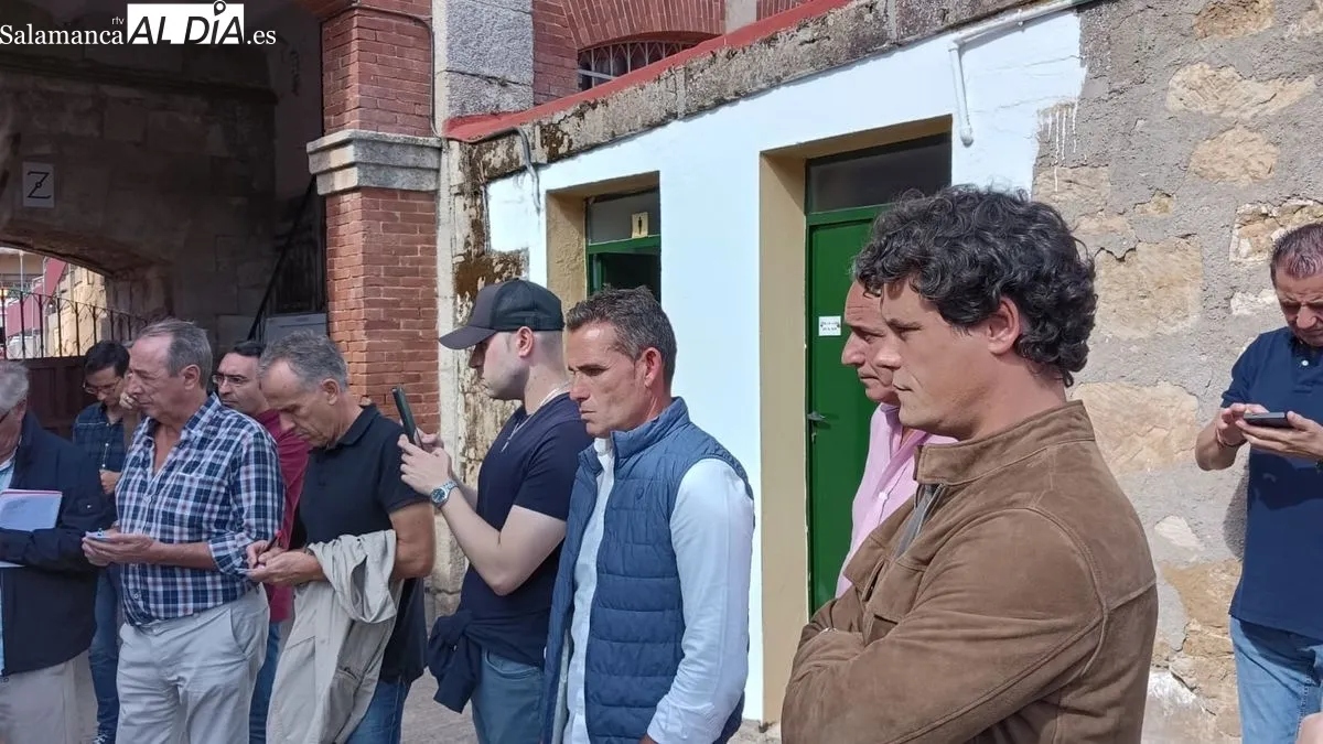 Sorteo de los novillos de Montalvo para la primera de feria en Salamanca 