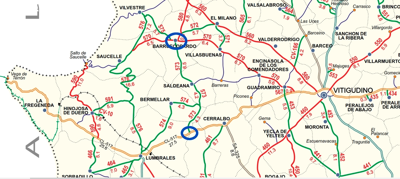 Adjudicada la mejora de la carretera DSA-573 en Las Arribes