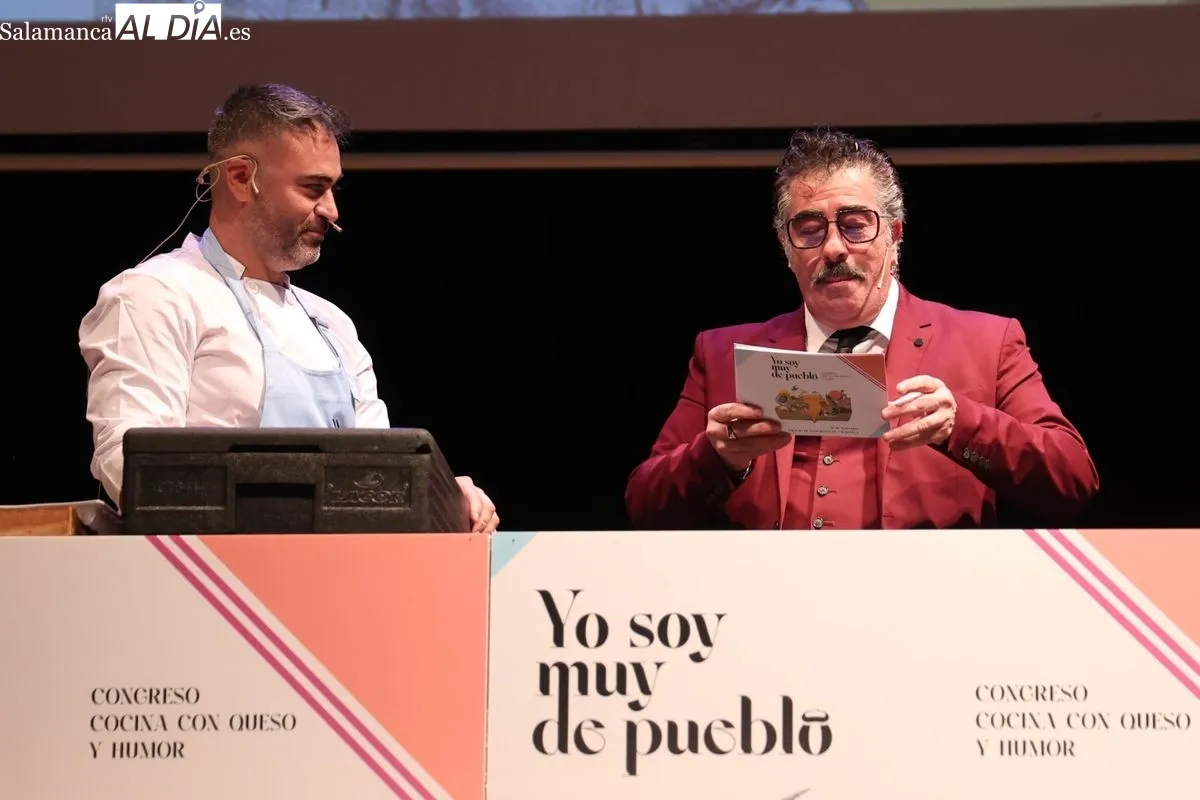 VIII Congreso 'Cocina con Queso… y Humor', organizado por Quesería La Antigua. Foto: David Sañudo