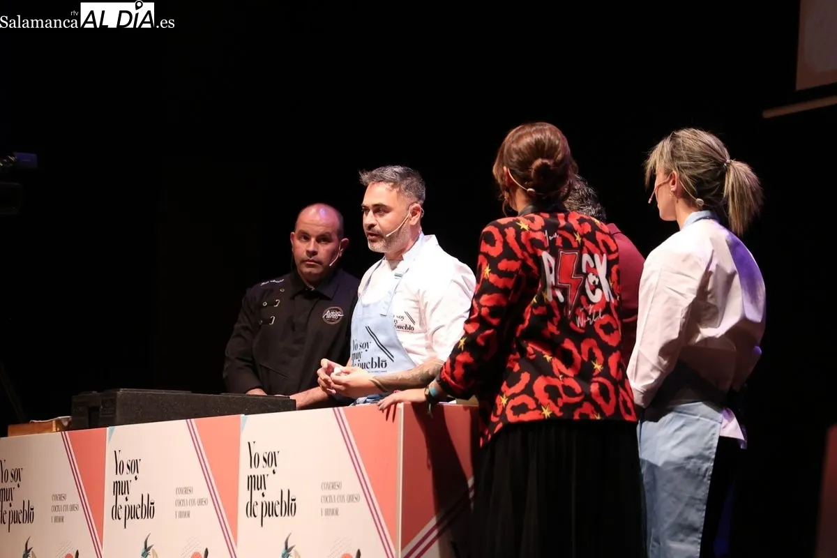 VIII Congreso 'Cocina con Queso… y Humor', organizado por Quesería La Antigua. Foto: David Sañudo