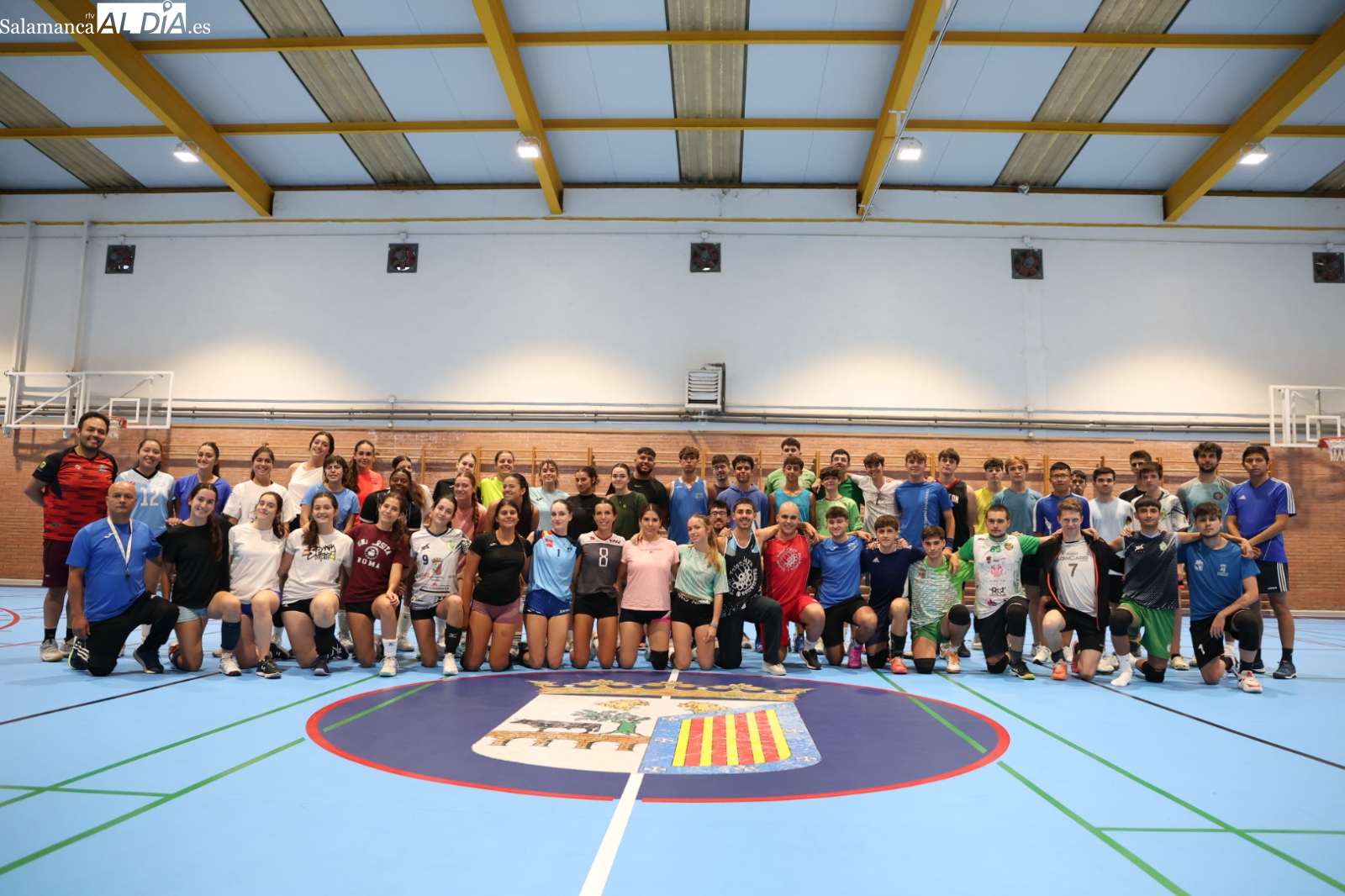 El Voleibol Salamanca arranca los entrenamientos
