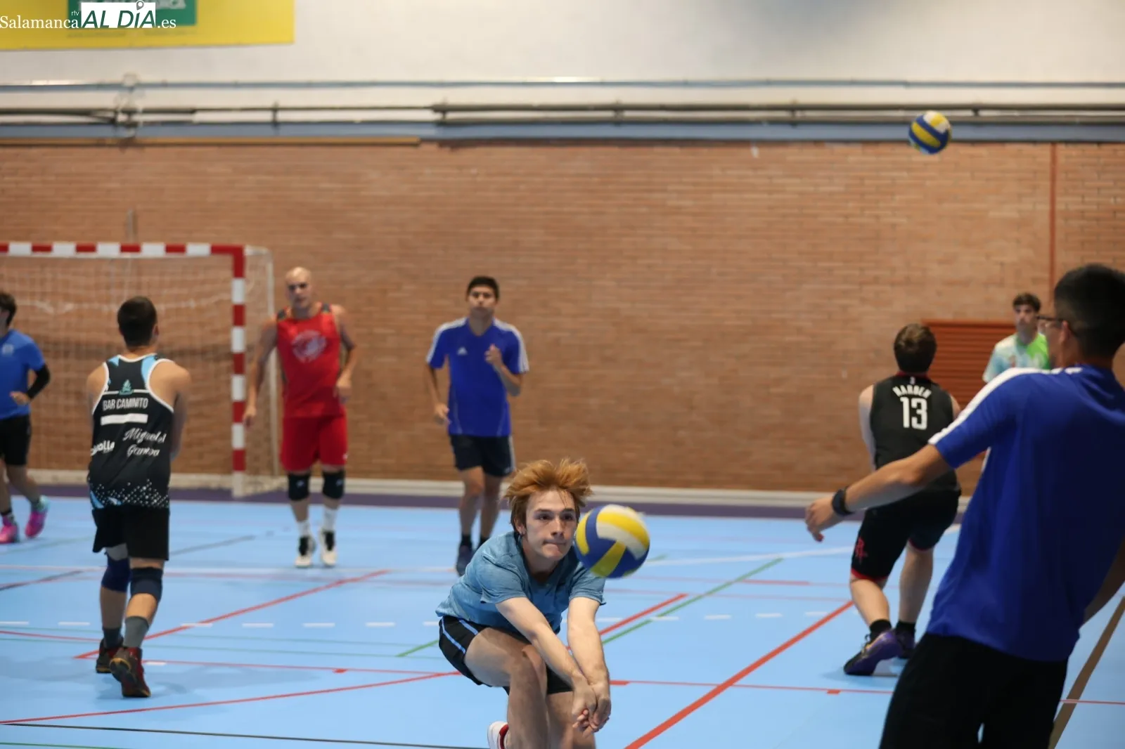 Comienzan los entrenamientos del Voleibol Salamanca | Fotos: David Sañudo