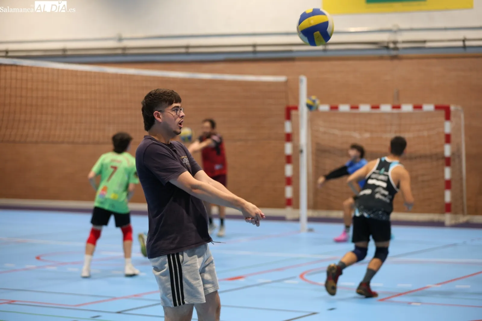 Comienzan los entrenamientos del Voleibol Salamanca | Fotos: David Sañudo
