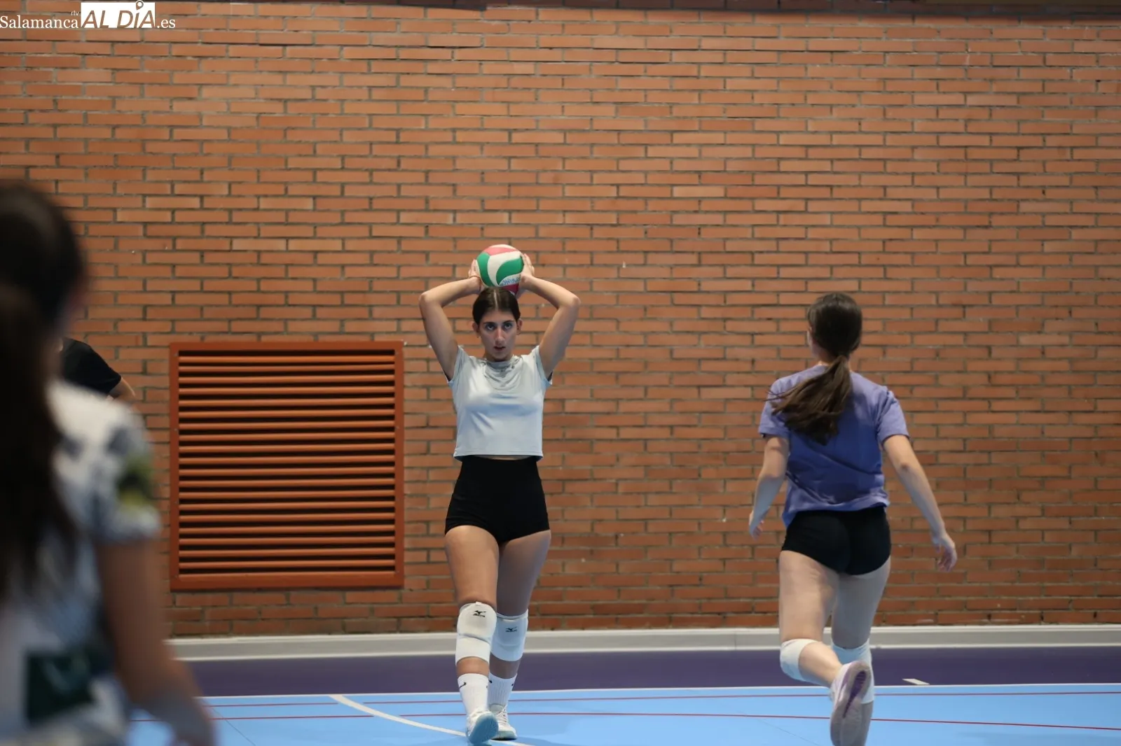 Comienzan los entrenamientos del Voleibol Salamanca | Fotos: David Sañudo