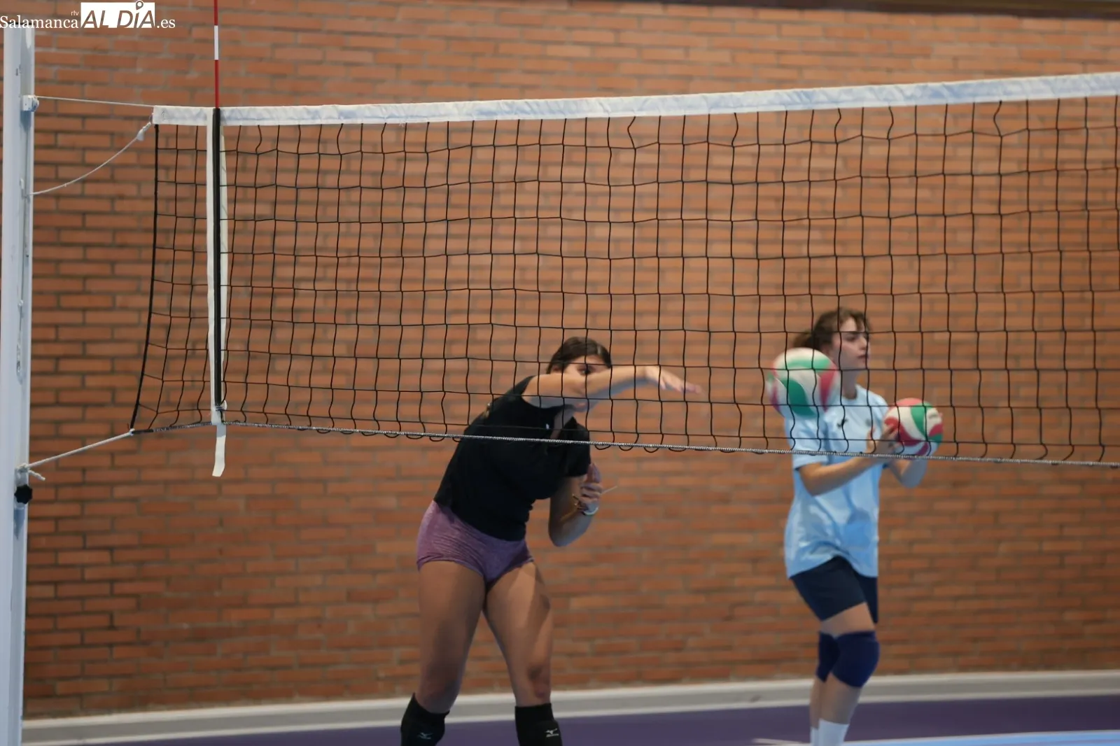 Comienzan los entrenamientos del Voleibol Salamanca | Fotos: David Sañudo