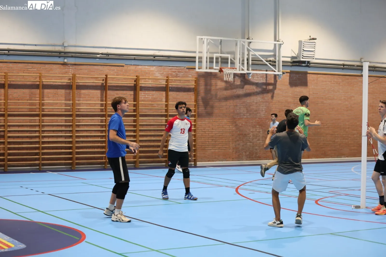Comienzan los entrenamientos del Voleibol Salamanca | Fotos: David Sañudo