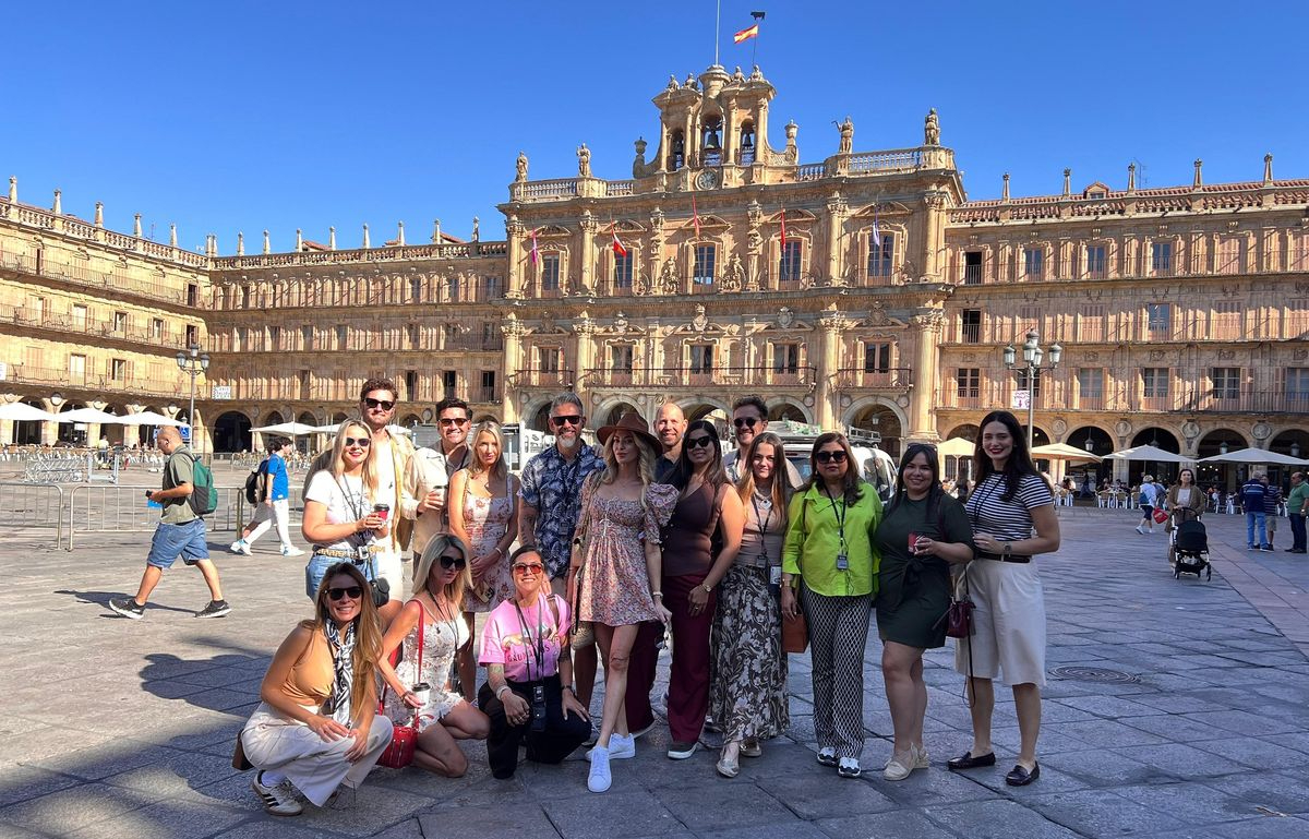 Influencers internacionales visitan Salamanca para promover su turismo