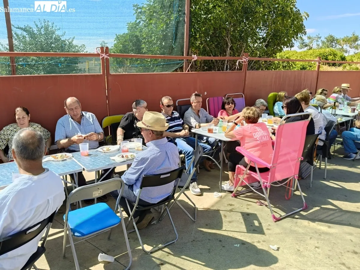 Rica parrillada en Villares de Yeltes para despedir las fiestas / FOTOS: LA MERCERÍA DE YOLY - VITIGUDINO